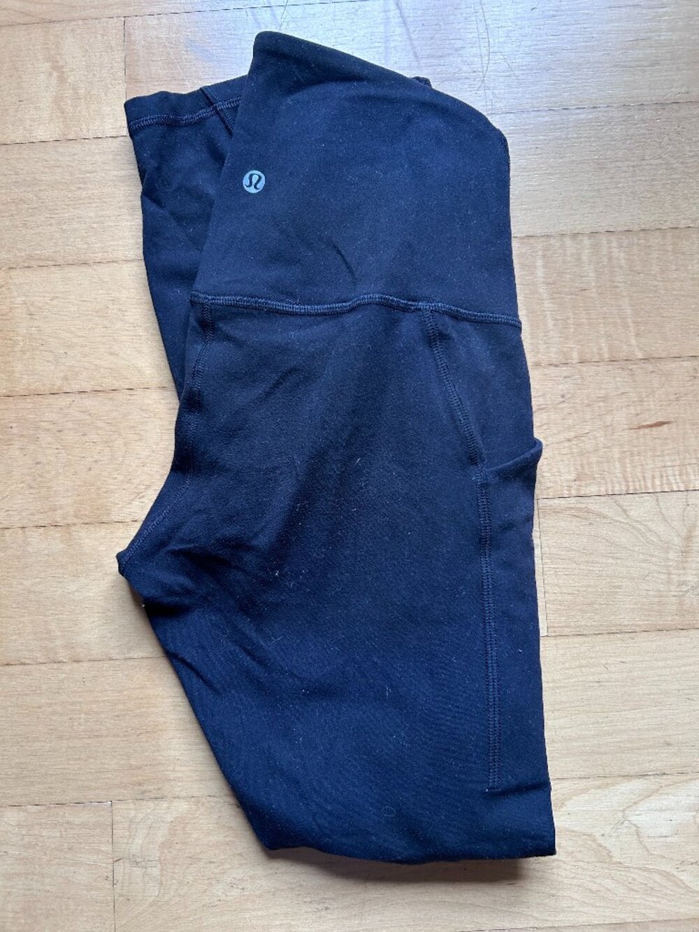 lululemon Align High-Rise Pant 28" Pockets Black Leggings Size 6